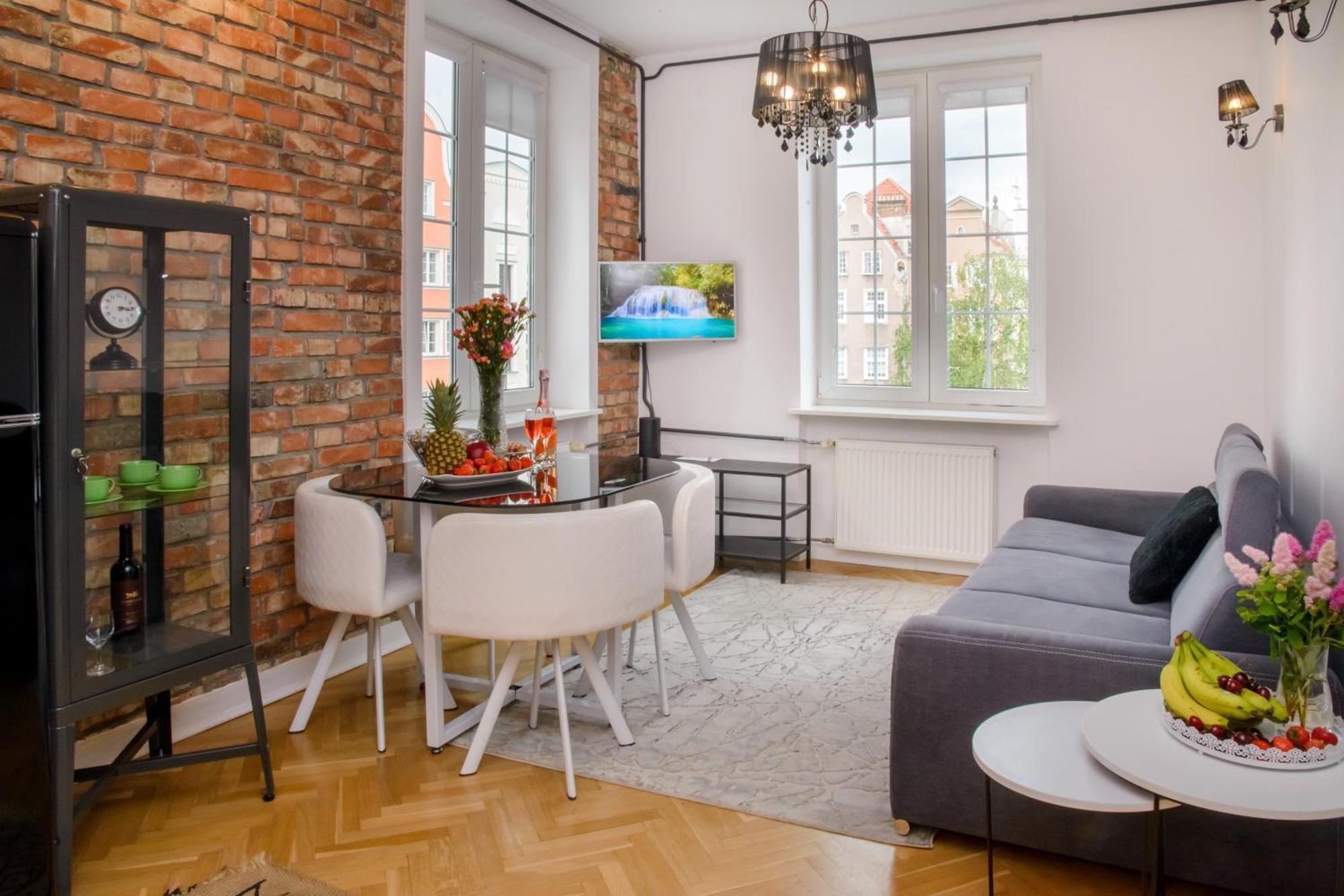 Maya'S Flats & Resorts 63 - 3 Rooms Apartment On Chlebnicka Street Old Town 格但斯克 外观 照片