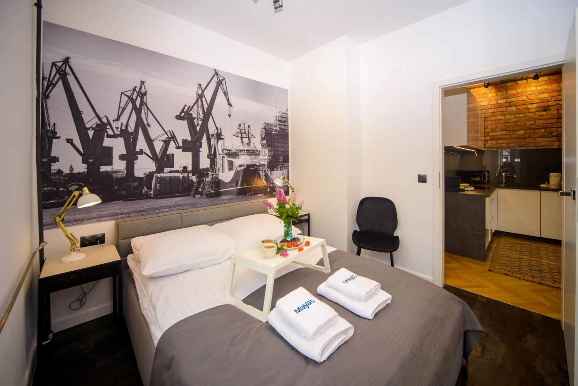 Maya'S Flats & Resorts 63 - 3 Rooms Apartment On Chlebnicka Street Old Town 格但斯克 外观 照片
