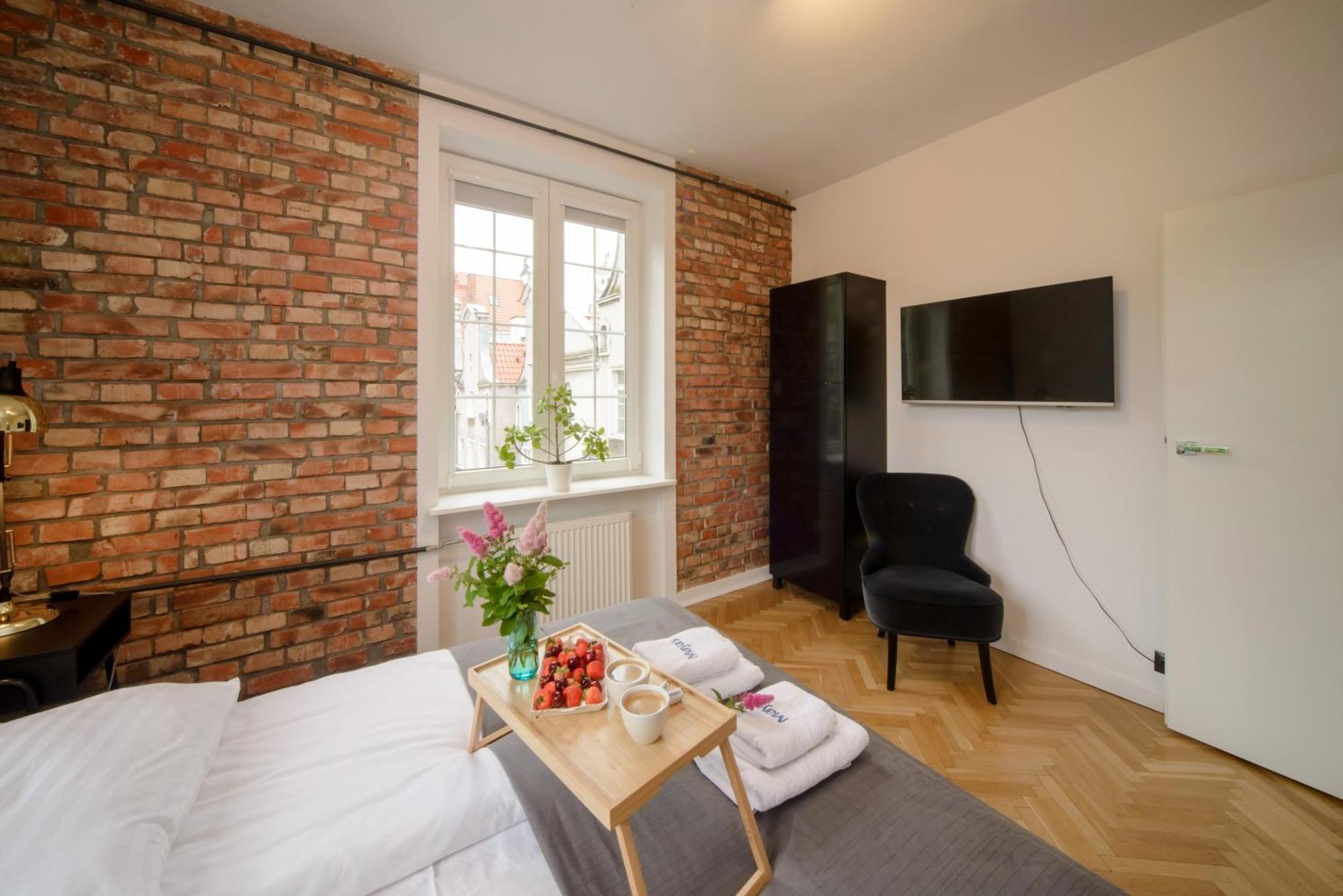 Maya'S Flats & Resorts 63 - 3 Rooms Apartment On Chlebnicka Street Old Town 格但斯克 外观 照片